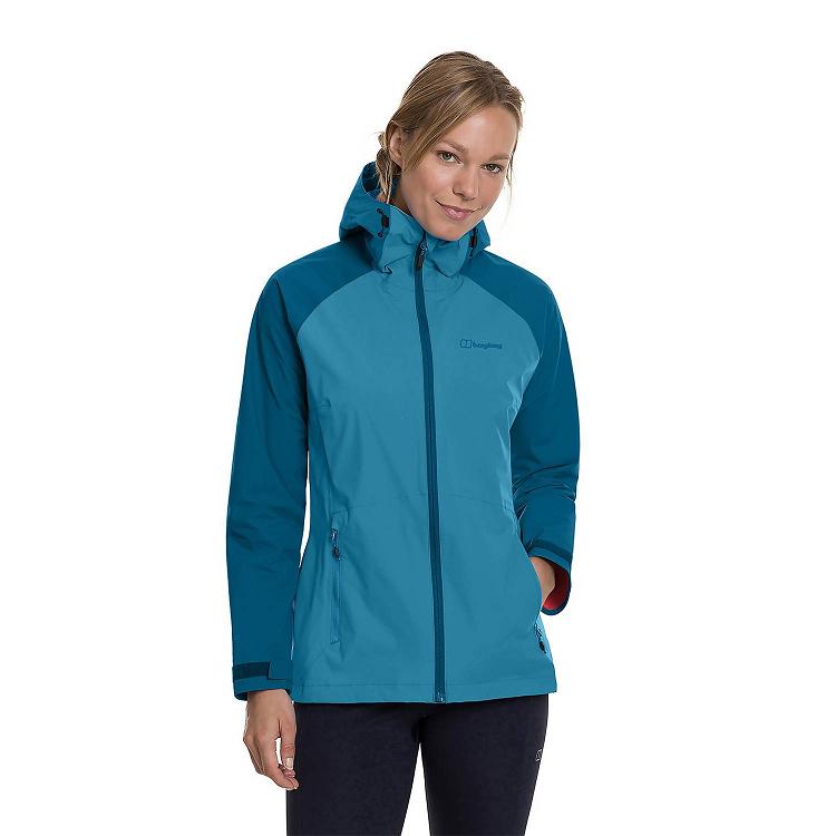 Dámska Nepremokavá Bunda Berghaus Gore Tex Deluge Pro Modre Slovensko 9871ZNYOP
